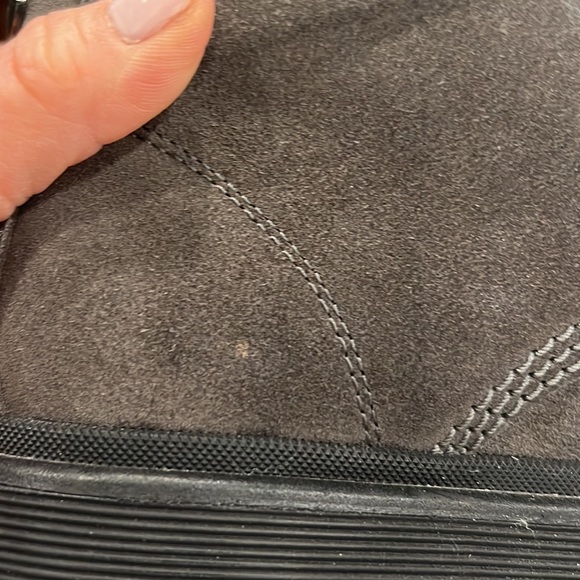 Moncler Patty Suede and Sherling Boot - Picture 8 of 10